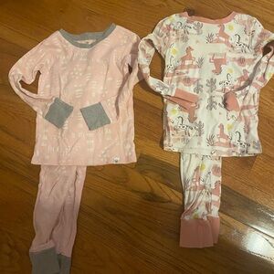 The Honest company - girl Pajamas Set 4t
